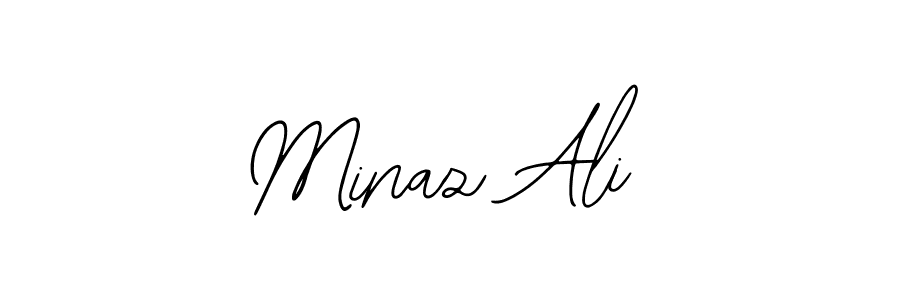 How to Draw Minaz Ali signature style? Bearetta-2O07w is a latest design signature styles for name Minaz Ali. Minaz Ali signature style 12 images and pictures png