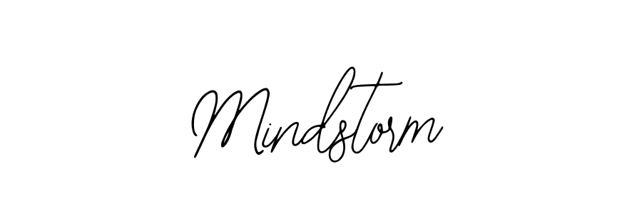 Design your own signature with our free online signature maker. With this signature software, you can create a handwritten (Bearetta-2O07w) signature for name Mindstorm. Mindstorm signature style 12 images and pictures png