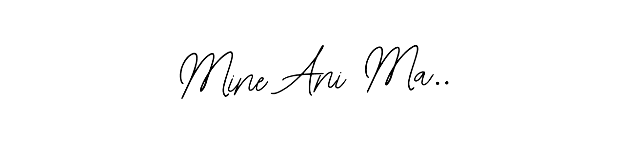 Here are the top 10 professional signature styles for the name Mine Ani Ma... These are the best autograph styles you can use for your name. Mine Ani Ma.. signature style 12 images and pictures png