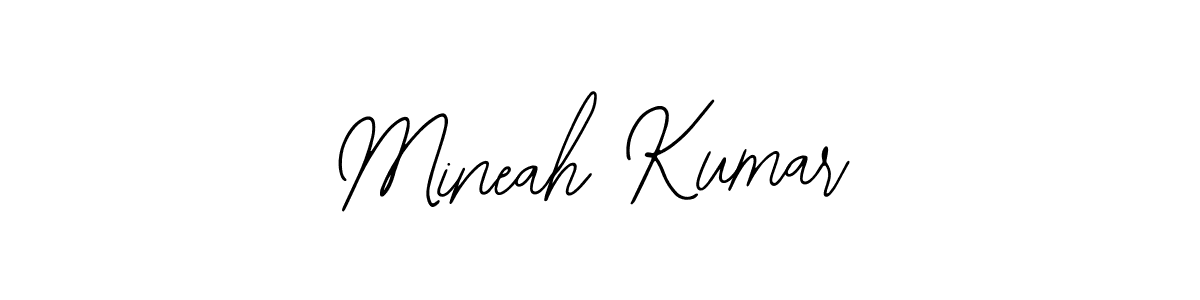 It looks lik you need a new signature style for name Mineah Kumar. Design unique handwritten (Bearetta-2O07w) signature with our free signature maker in just a few clicks. Mineah Kumar signature style 12 images and pictures png