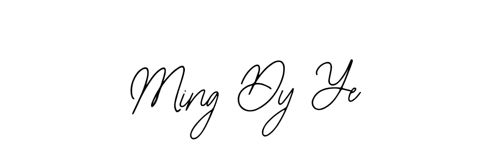Also we have Ming Dy Ye name is the best signature style. Create professional handwritten signature collection using Bearetta-2O07w autograph style. Ming Dy Ye signature style 12 images and pictures png