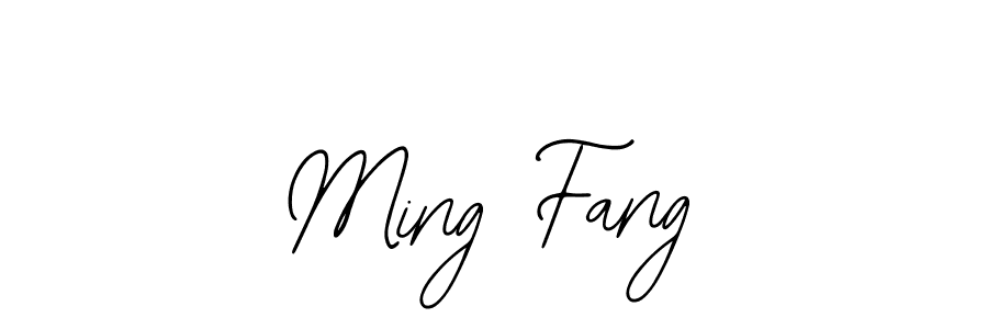 Design your own signature with our free online signature maker. With this signature software, you can create a handwritten (Bearetta-2O07w) signature for name Ming Fang. Ming Fang signature style 12 images and pictures png