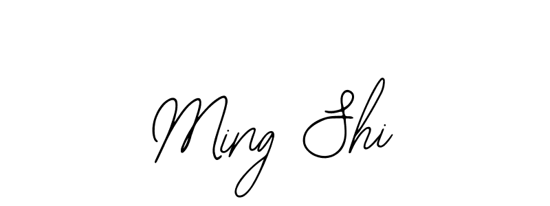 Make a beautiful signature design for name Ming Shi. With this signature (Bearetta-2O07w) style, you can create a handwritten signature for free. Ming Shi signature style 12 images and pictures png