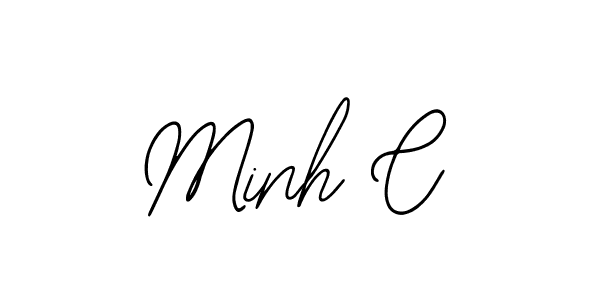 Also we have Minh C name is the best signature style. Create professional handwritten signature collection using Bearetta-2O07w autograph style. Minh C signature style 12 images and pictures png