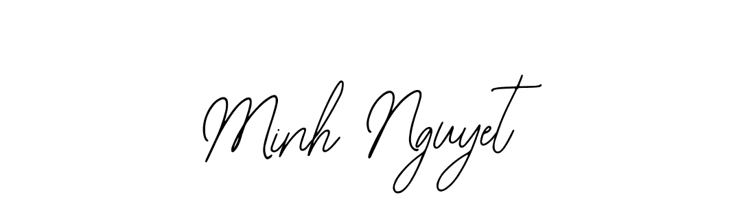 How to Draw Minh Nguyet signature style? Bearetta-2O07w is a latest design signature styles for name Minh Nguyet. Minh Nguyet signature style 12 images and pictures png