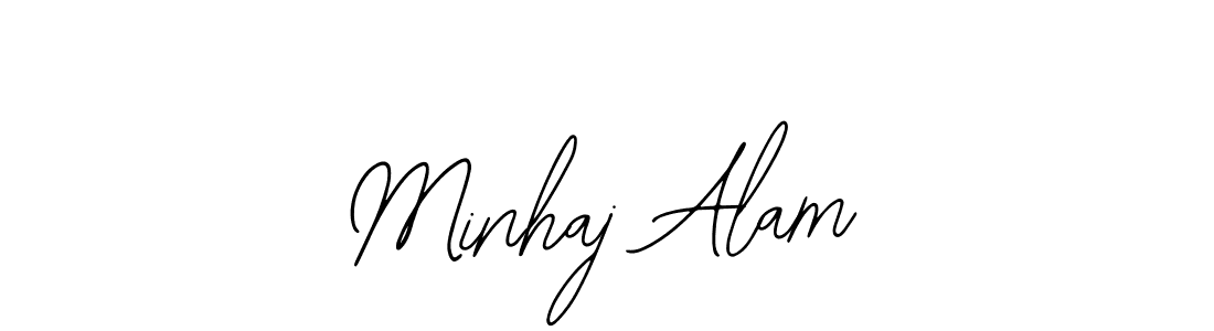 Similarly Bearetta-2O07w is the best handwritten signature design. Signature creator online .You can use it as an online autograph creator for name Minhaj Alam. Minhaj Alam signature style 12 images and pictures png