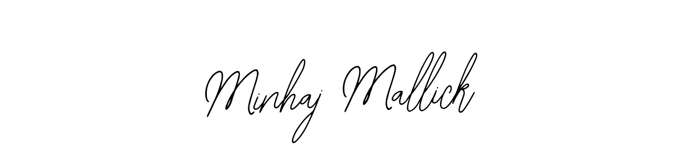 Best and Professional Signature Style for Minhaj Mallick. Bearetta-2O07w Best Signature Style Collection. Minhaj Mallick signature style 12 images and pictures png