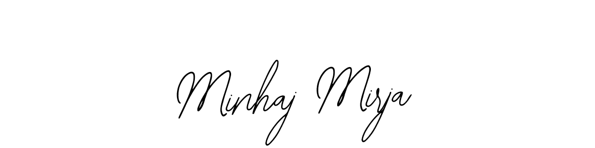 You can use this online signature creator to create a handwritten signature for the name Minhaj Mirja. This is the best online autograph maker. Minhaj Mirja signature style 12 images and pictures png