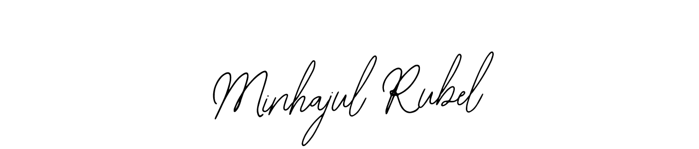 Also You can easily find your signature by using the search form. We will create Minhajul Rubel name handwritten signature images for you free of cost using Bearetta-2O07w sign style. Minhajul Rubel signature style 12 images and pictures png
