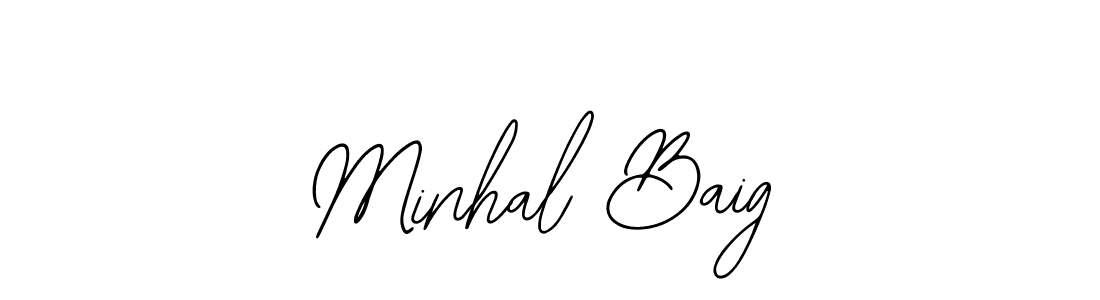 You can use this online signature creator to create a handwritten signature for the name Minhal Baig. This is the best online autograph maker. Minhal Baig signature style 12 images and pictures png