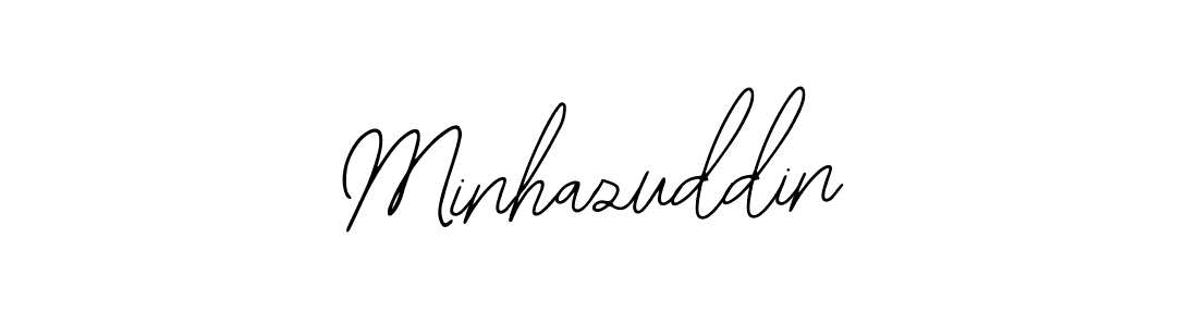 How to make Minhazuddin signature? Bearetta-2O07w is a professional autograph style. Create handwritten signature for Minhazuddin name. Minhazuddin signature style 12 images and pictures png