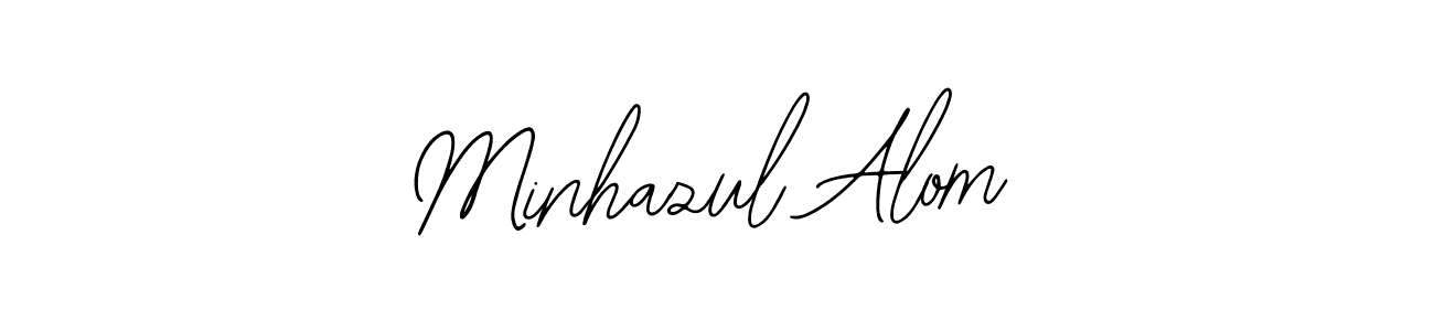 Also You can easily find your signature by using the search form. We will create Minhazul Alom name handwritten signature images for you free of cost using Bearetta-2O07w sign style. Minhazul Alom signature style 12 images and pictures png