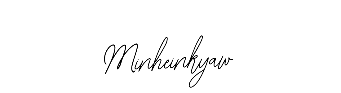 Minheinkyaw stylish signature style. Best Handwritten Sign (Bearetta-2O07w) for my name. Handwritten Signature Collection Ideas for my name Minheinkyaw. Minheinkyaw signature style 12 images and pictures png