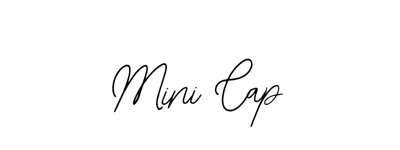 Design your own signature with our free online signature maker. With this signature software, you can create a handwritten (Bearetta-2O07w) signature for name Mini Cap. Mini Cap signature style 12 images and pictures png