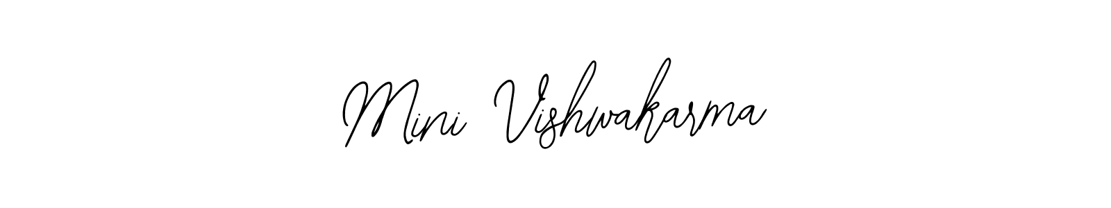 You should practise on your own different ways (Bearetta-2O07w) to write your name (Mini Vishwakarma) in signature. don't let someone else do it for you. Mini Vishwakarma signature style 12 images and pictures png