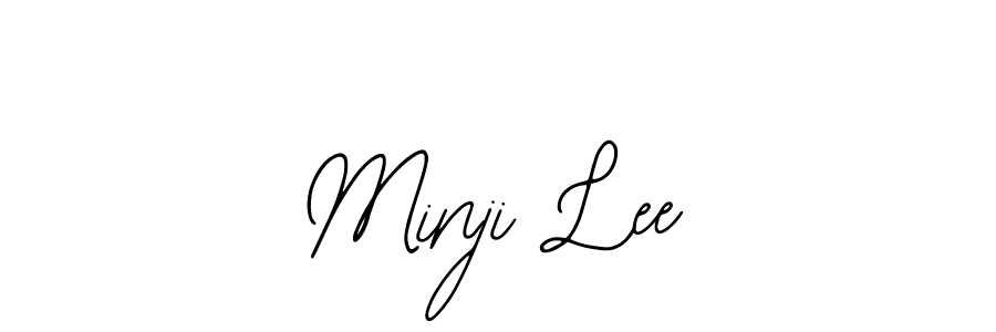 Similarly Bearetta-2O07w is the best handwritten signature design. Signature creator online .You can use it as an online autograph creator for name Minji Lee. Minji Lee signature style 12 images and pictures png