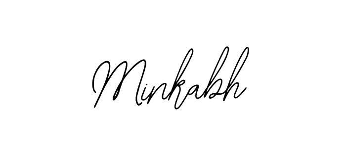 Also we have Minkabh name is the best signature style. Create professional handwritten signature collection using Bearetta-2O07w autograph style. Minkabh signature style 12 images and pictures png