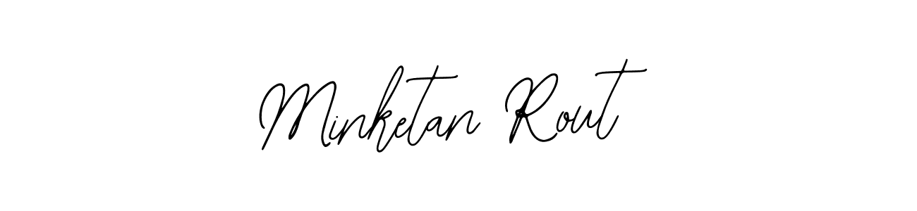 Make a beautiful signature design for name Minketan Rout. Use this online signature maker to create a handwritten signature for free. Minketan Rout signature style 12 images and pictures png