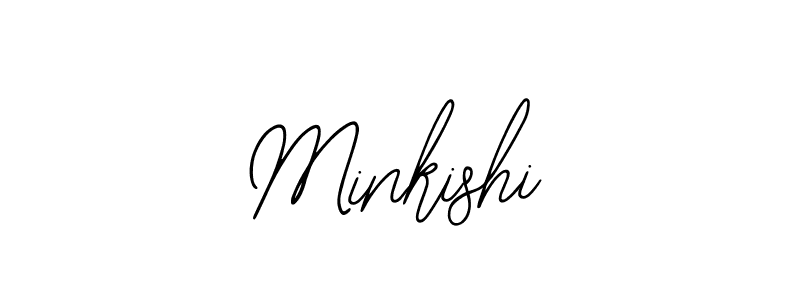 Also You can easily find your signature by using the search form. We will create Minkishi name handwritten signature images for you free of cost using Bearetta-2O07w sign style. Minkishi signature style 12 images and pictures png