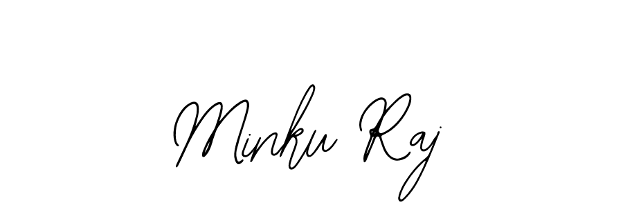 The best way (Bearetta-2O07w) to make a short signature is to pick only two or three words in your name. The name Minku Raj include a total of six letters. For converting this name. Minku Raj signature style 12 images and pictures png