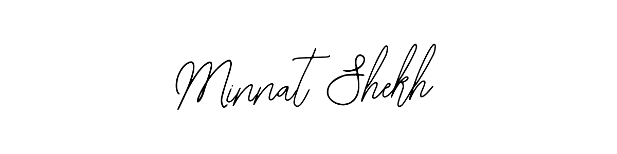 Make a beautiful signature design for name Minnat Shekh. With this signature (Bearetta-2O07w) style, you can create a handwritten signature for free. Minnat Shekh signature style 12 images and pictures png