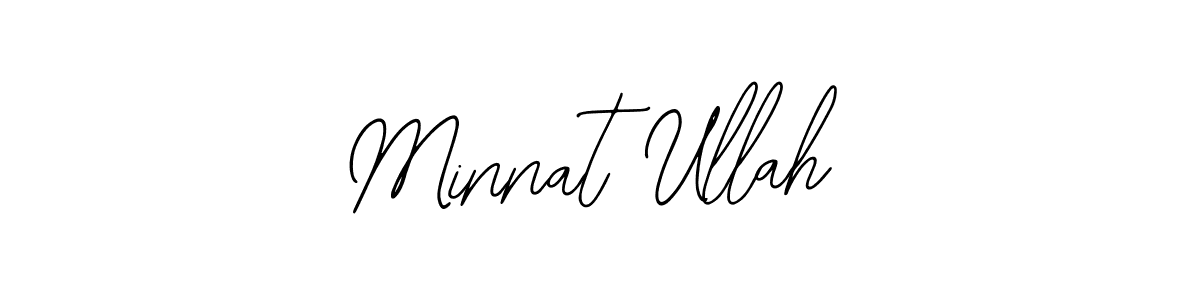 Minnat Ullah stylish signature style. Best Handwritten Sign (Bearetta-2O07w) for my name. Handwritten Signature Collection Ideas for my name Minnat Ullah. Minnat Ullah signature style 12 images and pictures png