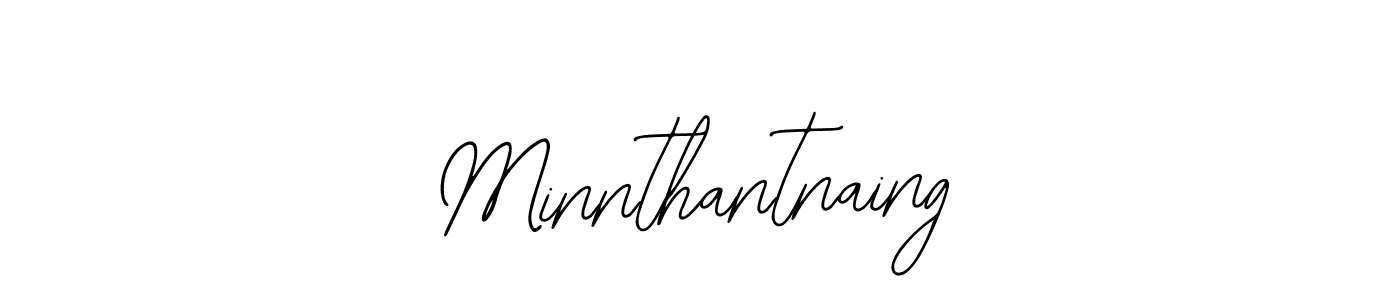 The best way (Bearetta-2O07w) to make a short signature is to pick only two or three words in your name. The name Minnthantnaing include a total of six letters. For converting this name. Minnthantnaing signature style 12 images and pictures png