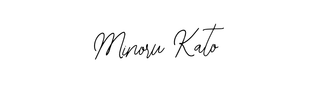 How to make Minoru Kato signature? Bearetta-2O07w is a professional autograph style. Create handwritten signature for Minoru Kato name. Minoru Kato signature style 12 images and pictures png