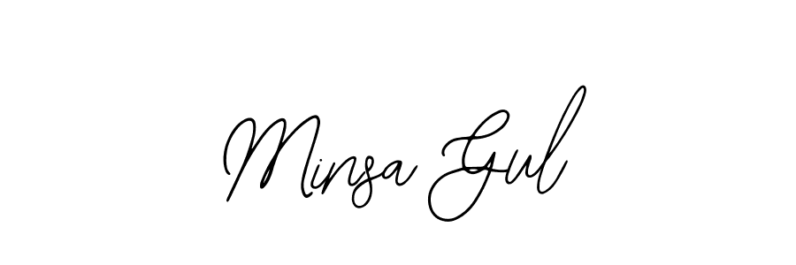 Once you've used our free online signature maker to create your best signature Bearetta-2O07w style, it's time to enjoy all of the benefits that Minsa Gul name signing documents. Minsa Gul signature style 12 images and pictures png