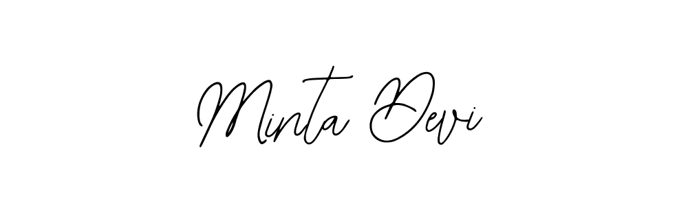 How to make Minta Devi signature? Bearetta-2O07w is a professional autograph style. Create handwritten signature for Minta Devi name. Minta Devi signature style 12 images and pictures png