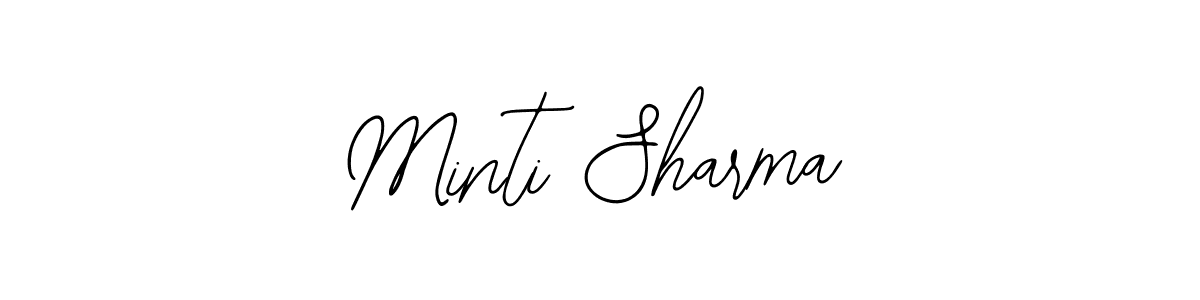 Minti Sharma stylish signature style. Best Handwritten Sign (Bearetta-2O07w) for my name. Handwritten Signature Collection Ideas for my name Minti Sharma. Minti Sharma signature style 12 images and pictures png