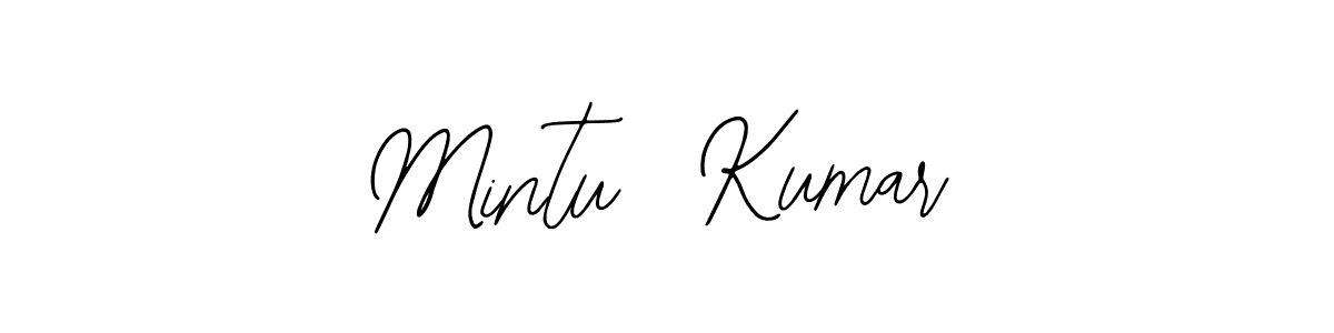 Create a beautiful signature design for name Mintu  Kumar. With this signature (Bearetta-2O07w) fonts, you can make a handwritten signature for free. Mintu  Kumar signature style 12 images and pictures png