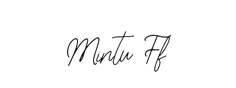 Create a beautiful signature design for name Mintu Ff. With this signature (Bearetta-2O07w) fonts, you can make a handwritten signature for free. Mintu Ff signature style 12 images and pictures png