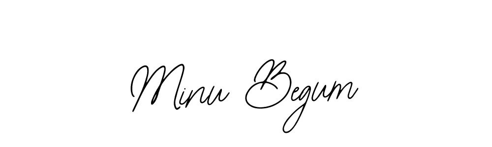 if you are searching for the best signature style for your name Minu Begum. so please give up your signature search. here we have designed multiple signature styles  using Bearetta-2O07w. Minu Begum signature style 12 images and pictures png