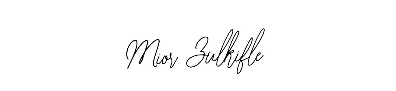 It looks lik you need a new signature style for name Mior Zulkifle. Design unique handwritten (Bearetta-2O07w) signature with our free signature maker in just a few clicks. Mior Zulkifle signature style 12 images and pictures png