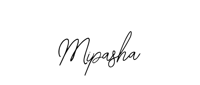 How to make Mipasha name signature. Use Bearetta-2O07w style for creating short signs online. This is the latest handwritten sign. Mipasha signature style 12 images and pictures png