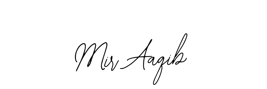 Make a beautiful signature design for name Mir Aaqib. Use this online signature maker to create a handwritten signature for free. Mir Aaqib signature style 12 images and pictures png