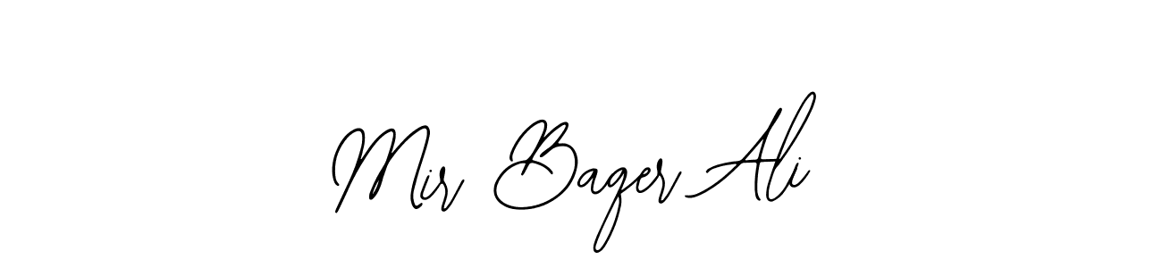 Create a beautiful signature design for name Mir Baqer Ali. With this signature (Bearetta-2O07w) fonts, you can make a handwritten signature for free. Mir Baqer Ali signature style 12 images and pictures png