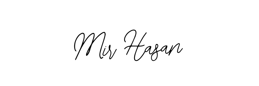 Use a signature maker to create a handwritten signature online. With this signature software, you can design (Bearetta-2O07w) your own signature for name Mir Hasan. Mir Hasan signature style 12 images and pictures png