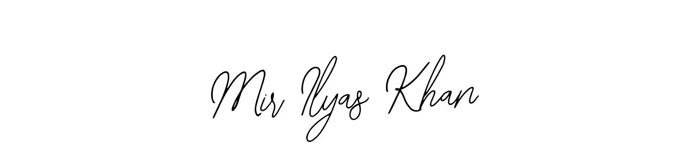 Design your own signature with our free online signature maker. With this signature software, you can create a handwritten (Bearetta-2O07w) signature for name Mir Ilyas Khan. Mir Ilyas Khan signature style 12 images and pictures png