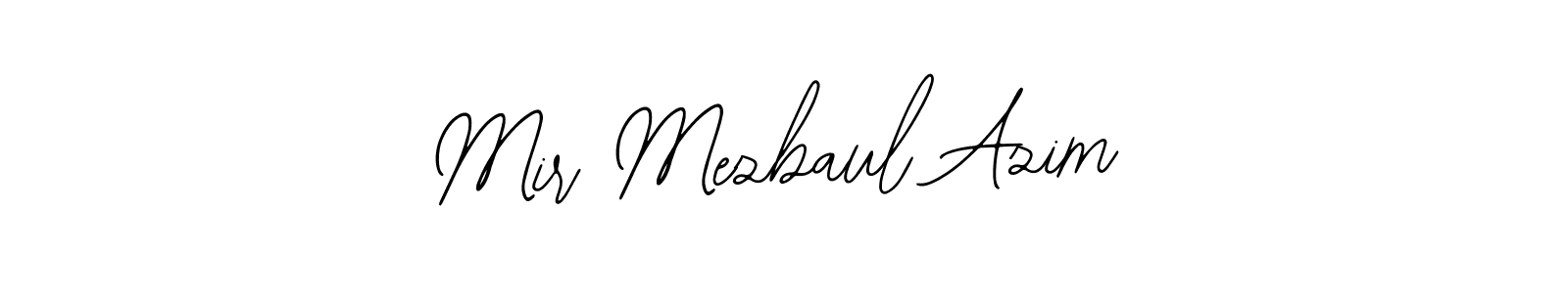 The best way (Bearetta-2O07w) to make a short signature is to pick only two or three words in your name. The name Mir Mezbaul Azim include a total of six letters. For converting this name. Mir Mezbaul Azim signature style 12 images and pictures png