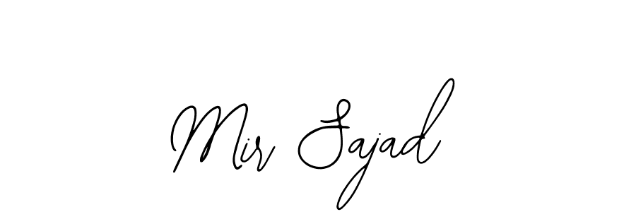 It looks lik you need a new signature style for name Mir Sajad. Design unique handwritten (Bearetta-2O07w) signature with our free signature maker in just a few clicks. Mir Sajad signature style 12 images and pictures png
