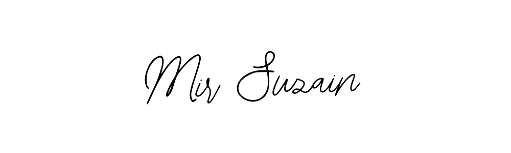 You should practise on your own different ways (Bearetta-2O07w) to write your name (Mir Suzain) in signature. don't let someone else do it for you. Mir Suzain signature style 12 images and pictures png