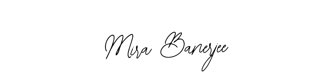 Make a beautiful signature design for name Mira Banerjee. With this signature (Bearetta-2O07w) style, you can create a handwritten signature for free. Mira Banerjee signature style 12 images and pictures png