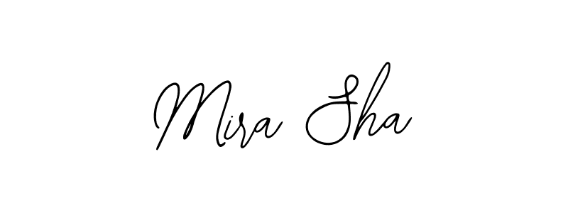 How to make Mira Sha signature? Bearetta-2O07w is a professional autograph style. Create handwritten signature for Mira Sha name. Mira Sha signature style 12 images and pictures png