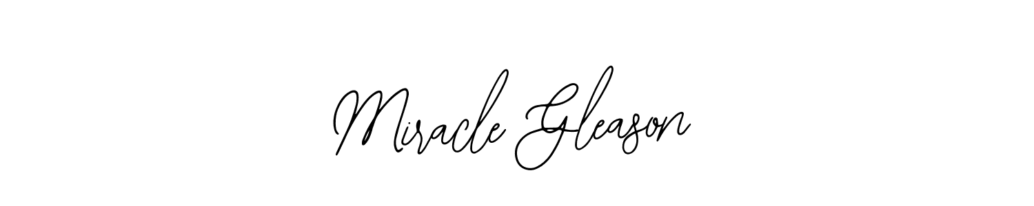 This is the best signature style for the Miracle Gleason name. Also you like these signature font (Bearetta-2O07w). Mix name signature. Miracle Gleason signature style 12 images and pictures png