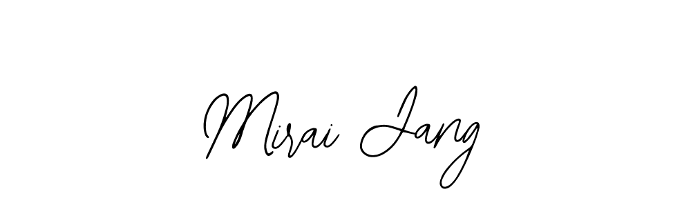 How to Draw Mirai Jang signature style? Bearetta-2O07w is a latest design signature styles for name Mirai Jang. Mirai Jang signature style 12 images and pictures png