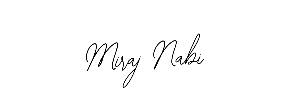 Also we have Miraj Nabi name is the best signature style. Create professional handwritten signature collection using Bearetta-2O07w autograph style. Miraj Nabi signature style 12 images and pictures png