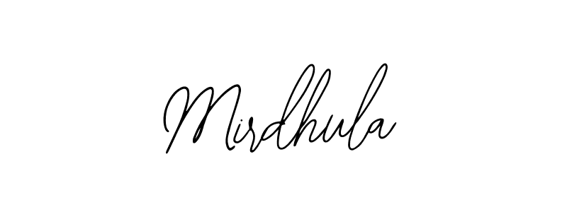 How to make Mirdhula signature? Bearetta-2O07w is a professional autograph style. Create handwritten signature for Mirdhula name. Mirdhula signature style 12 images and pictures png