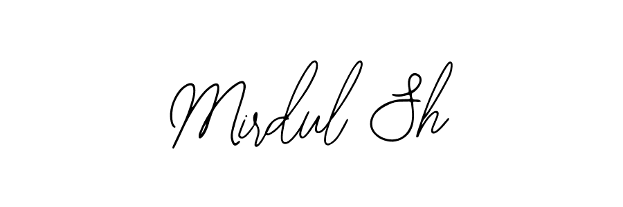 Also You can easily find your signature by using the search form. We will create Mirdul Sh name handwritten signature images for you free of cost using Bearetta-2O07w sign style. Mirdul Sh signature style 12 images and pictures png